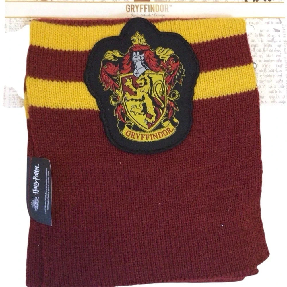 Harry Potter Gryffindor Scarf Wizarding World Cosplay Costume Accessory New